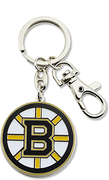 WHOLESALE BOSTON BRUINS LOGO HEAVYWEIGHT KEYCHAIN