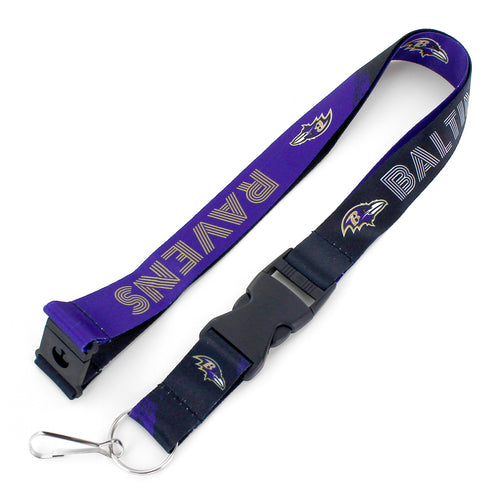 WHOLESALE BALTIMORE RAVENS CROSSFADE LANYARD