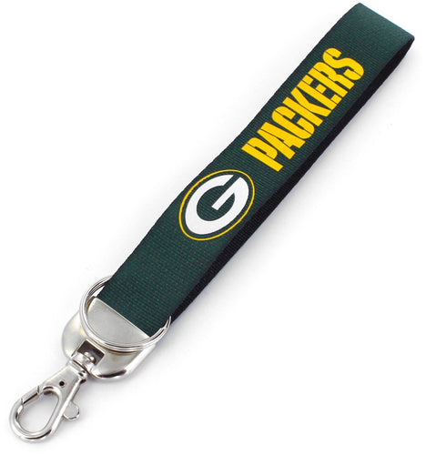 WHOLESALE GREEN BAY PACKERS DELUXE WRISTLET KEYCHAIN