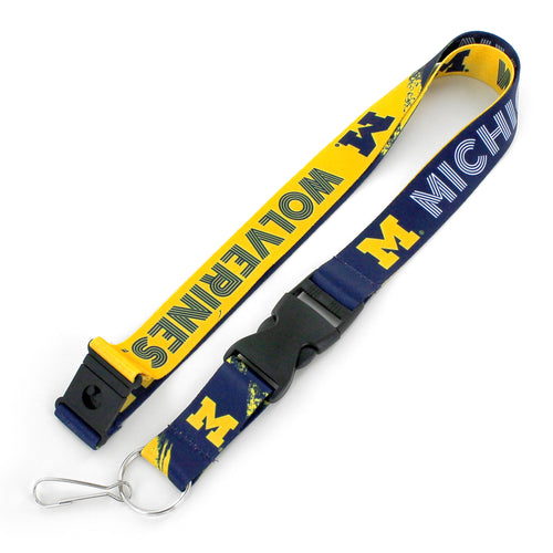 WHOLESALE MICHIGAN CROSSFADE LANYARD