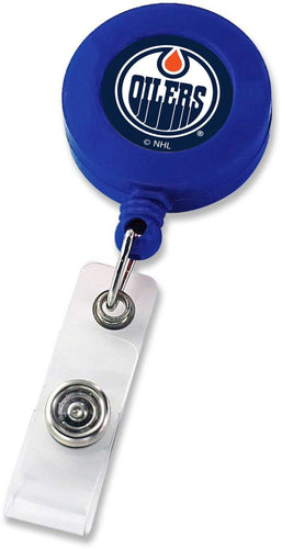 WHOLESALE EDMONTON OILERS (BLUE) BADGE REEL (NE)