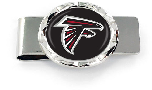 WHOLESALE ATLANTA FALCONS DIAMOND CUT MONEY CLIP
