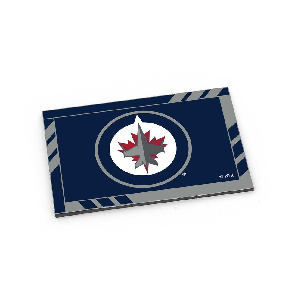 WINNIPEG JETS STRIPED MAGNET