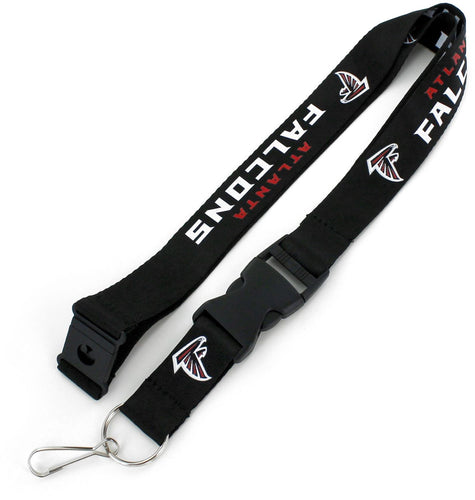 WHOLESALE ATLANTA FALCONS (BLACK) TEAM LANYARD