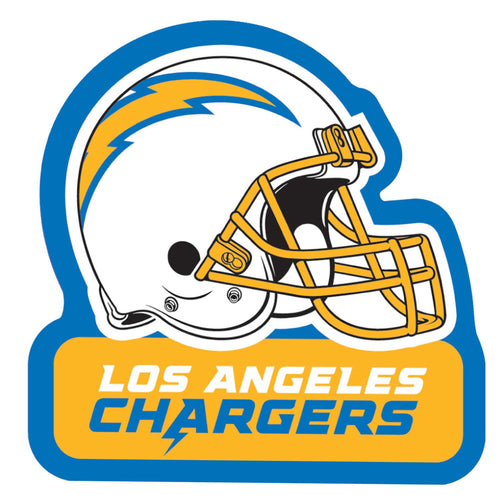 WHOLESALE LOS ANGELES CHARGERS 3" FOOTBALL HELMET MAGNET