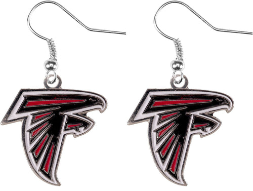 WHOLESALE ATLANTA FALCONS LOGO DANGLER EARRINGS