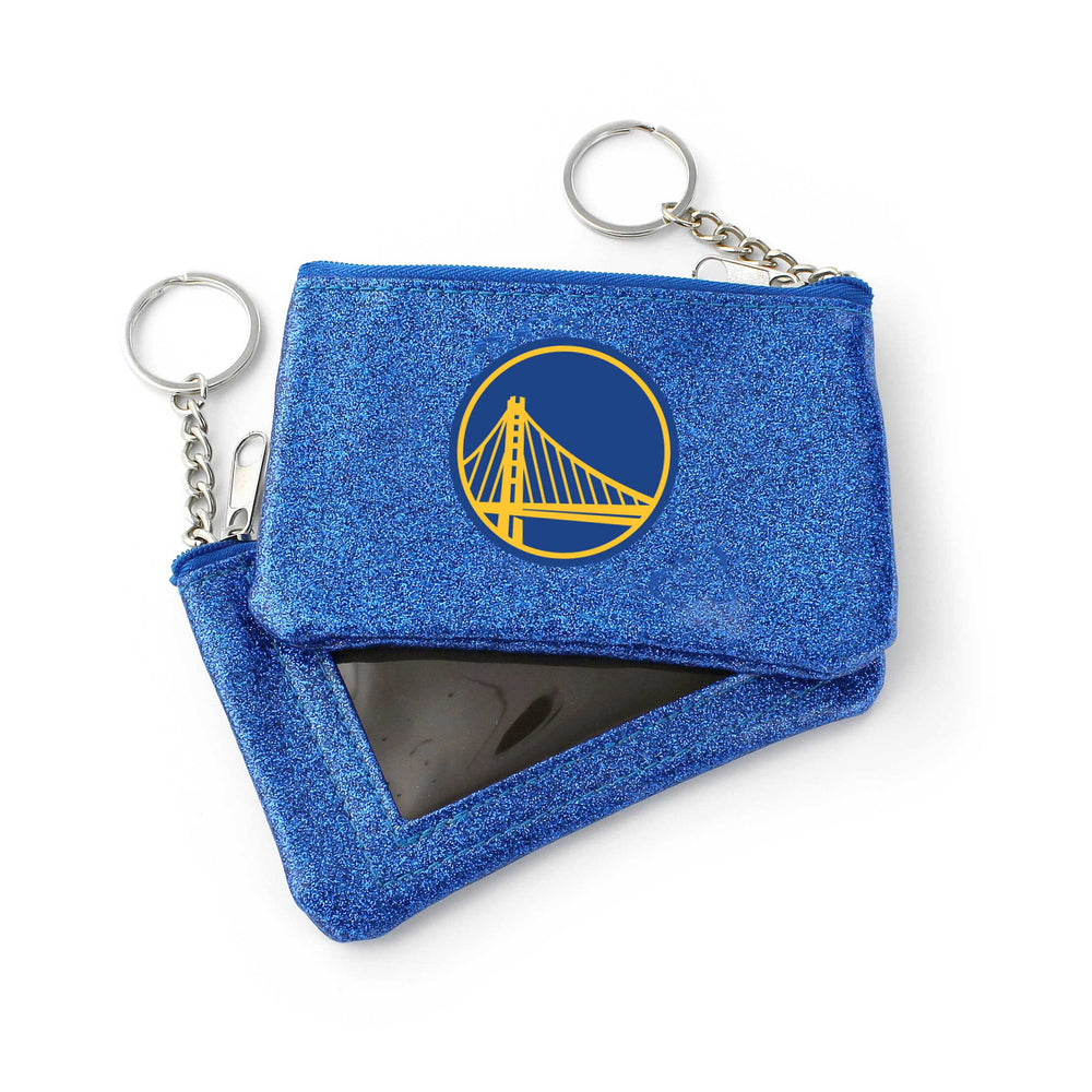 WHOLESALE GOLDEN STATE WARRIORS (BLUE) SPARKLE COIN PURSE (OC)