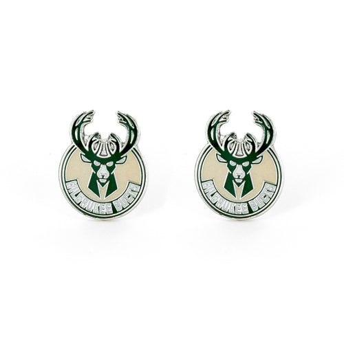 WHOLESALE MILWAUKEE BUCKS TEAM POST EARRINGS