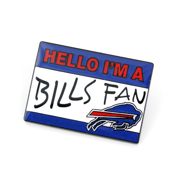 WHOLESALE BUFFALO BILLS NAME TAG PIN