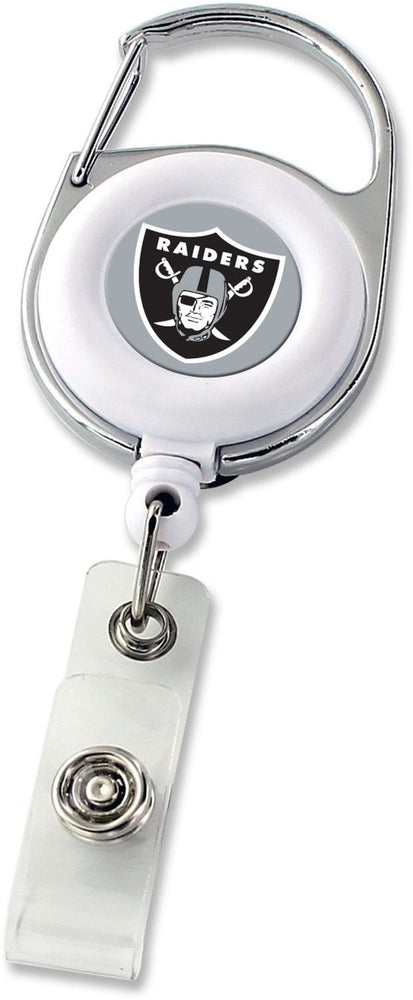 WHOLESALE LAS VEGAS RAIDERS DELUXE CLIP BADGE REEL