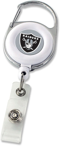 WHOLESALE LAS VEGAS RAIDERS DELUXE CLIP BADGE REEL