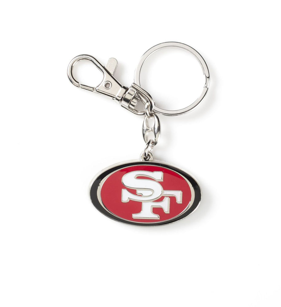WHOLESALE SAN FRANCISCO 49ERS TEAM LOGO HEAVYWEIGHT KEYCHAIN