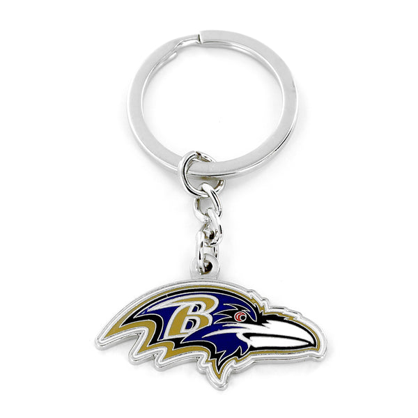 WHOLESALE BALTIMORE RAVENS LOGO KEYCHAIN