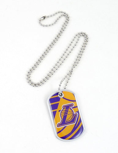 WHOLESALE LOS ANGELES LAKERS DYNAMIC DOG TAG