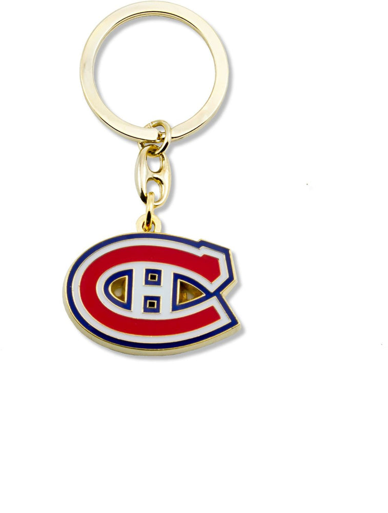 MONTREAL CANADIENS TEAM LOGO HEAVYWEIGHT KEYCHAIN