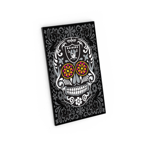 WHOLESALE LAS VEGAS RAIDERS SUGAR SKULL PATTERN MAGNET