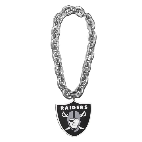 WHOLESALE LAS VEGAS RAIDERS (SILVER) FAN CHAIN