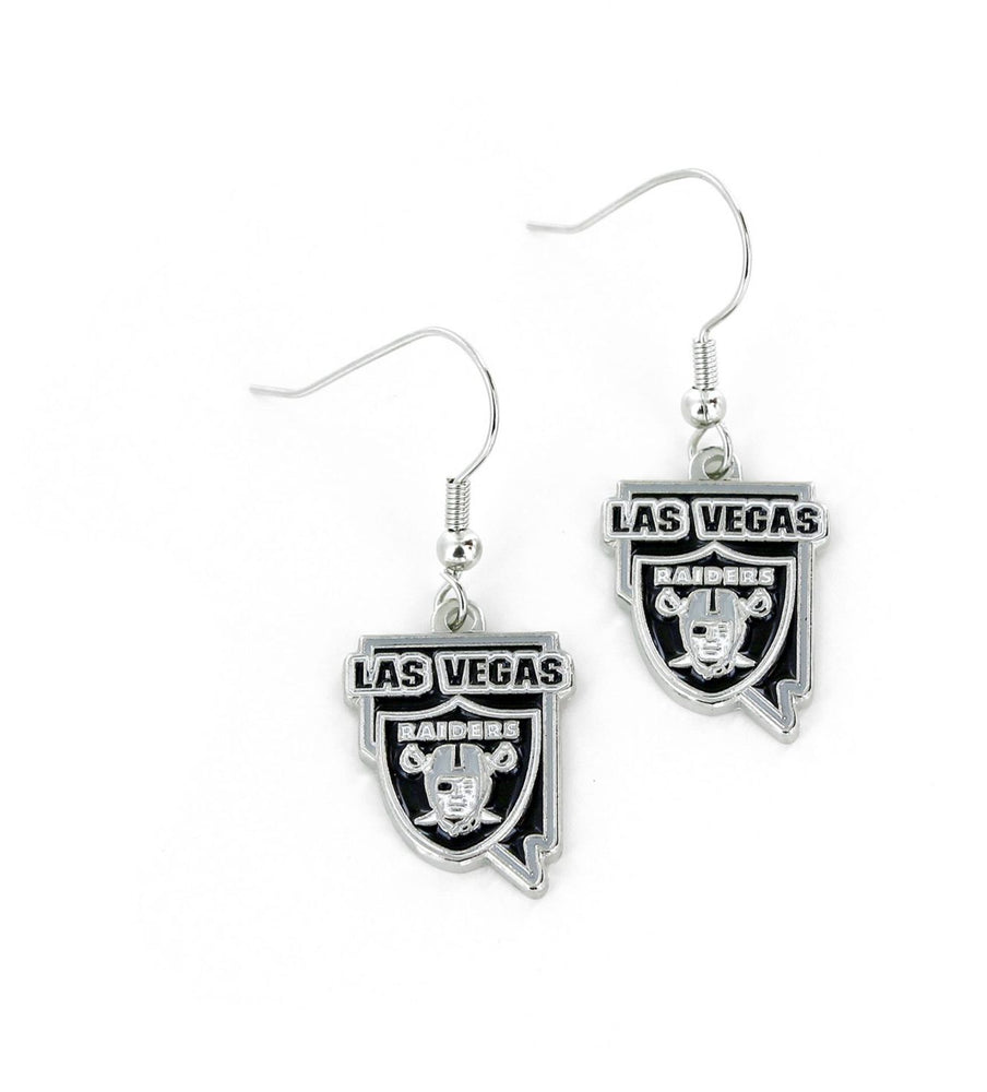 WHOLESALE LAS VEGAS RAIDERS "LV" HOME STATE DESIGN EARRINGS