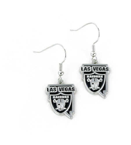 WHOLESALE LAS VEGAS RAIDERS "LV" HOME STATE DESIGN EARRINGS