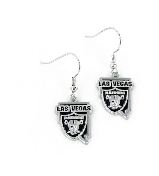 WHOLESALE LAS VEGAS RAIDERS "LV" HOME STATE DESIGN EARRINGS