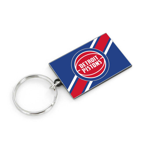 WHOLESALE DETROIT PISTONS STRIPED KEYCHAIN