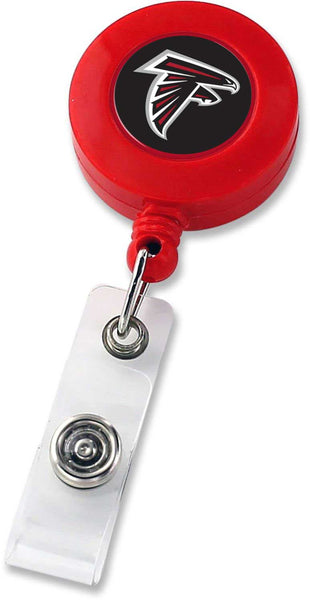 WHOLESALE ATLANTA FALCONS (RED) BADGE REEL (NE)