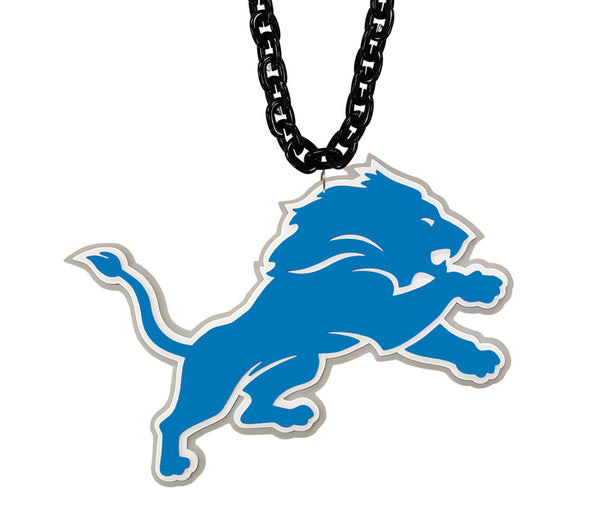 WHOLESALE DETROIT LIONS (BLACK) SUPER FAN CHAIN