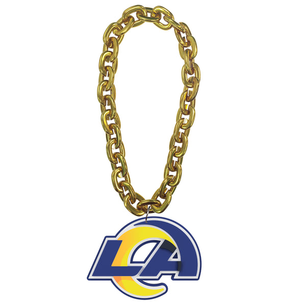 WHOLESALE LOS ANGELES RAMS LA LOGO (GOLD) FAN CHAIN