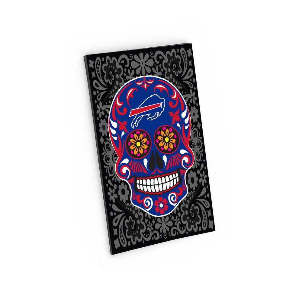 WHOLESALE BUFFALO BILLS SUGAR SKULL PATTERN MAGNET