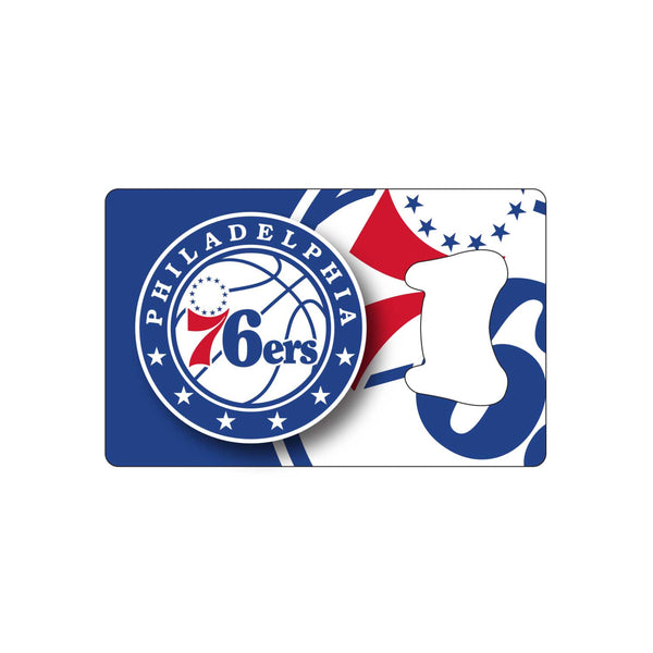 WHOLESALE PHILADELPHIA 76ERS CREDIT CARD BOTTLE OPENER MAGNET