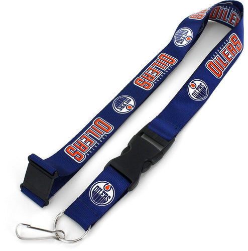 EDMONTON OILERS (BLUE) TEAM LANYARD