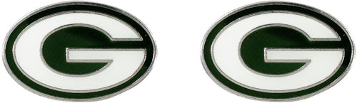 WHOLESALE GREEN BAY PACKERS LOGO POST EARRINGS