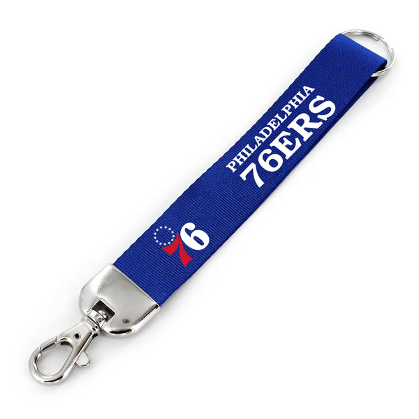 WHOLESALE PHILADELPHIA 76ERS DELUXE WRISTLET KEYCHAIN