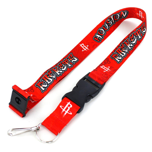 WHOLESALE HOUSTON ROCKETS GRAFFITI LANYARD