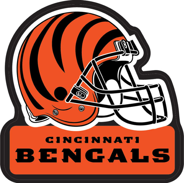 WHOLESALE CINCINNATI BENGALS HELMET WORDMARK MAGNET