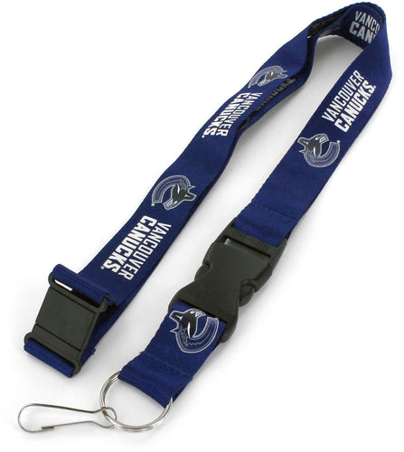 WHOLESALE VANCOUVER CANUCKS (BLUE) TEAM LANYARD