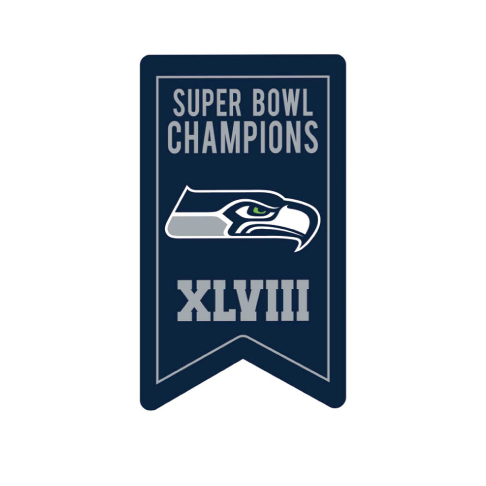 WHOLESALE SEATTLE SEAHAWKS CHAMPIONSHIP BANNER PIN (SP)