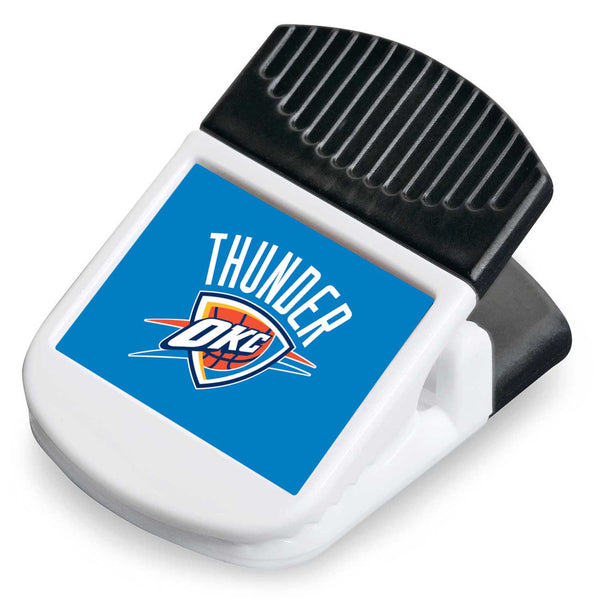 WHOLESALE OKLAHOMA CITY THUNDER RECTANGULAR MAGNET CHIP CLIP
