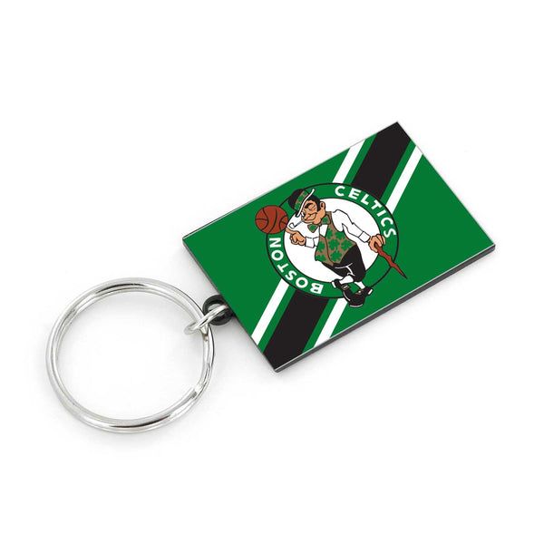 WHOLESALE BOSTON CELTICS STRIPED KEYCHAIN