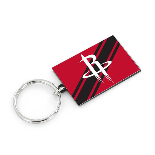 WHOLESALE HOUSTON ROCKETS STRIPED KEYCHAIN