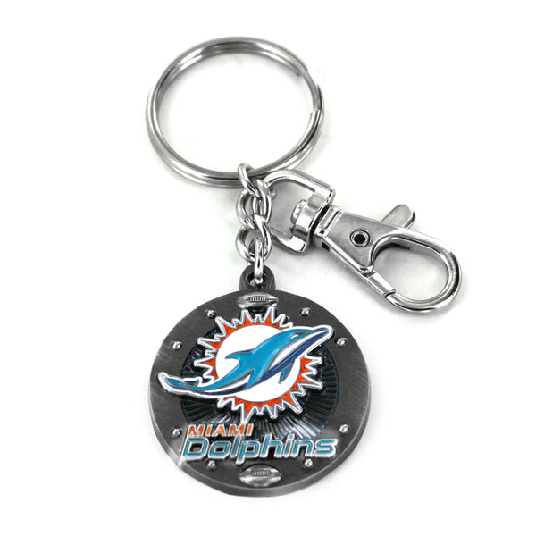 WHOLESALE MIAMI DOLPHINS IMPACT KEYCHAIN