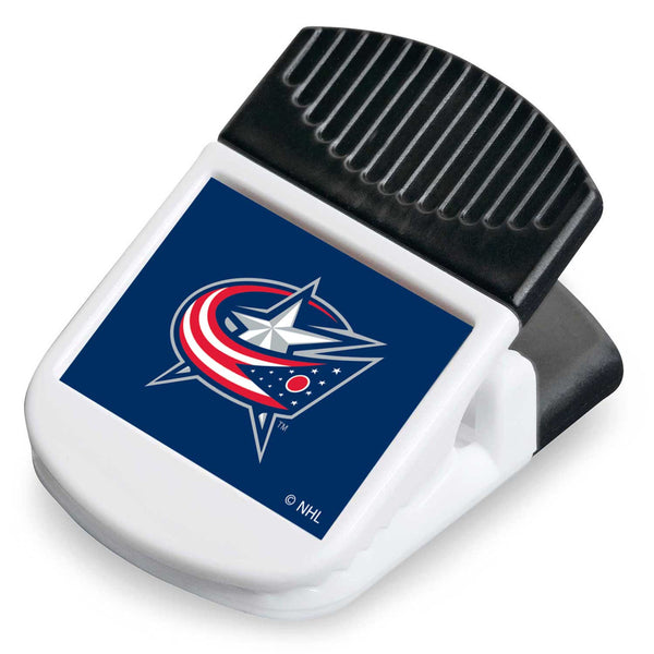 WHOLESALE COLUMBUS BLUE JACKETS MAGNETIC RECTANGULAR CHIP CLIP