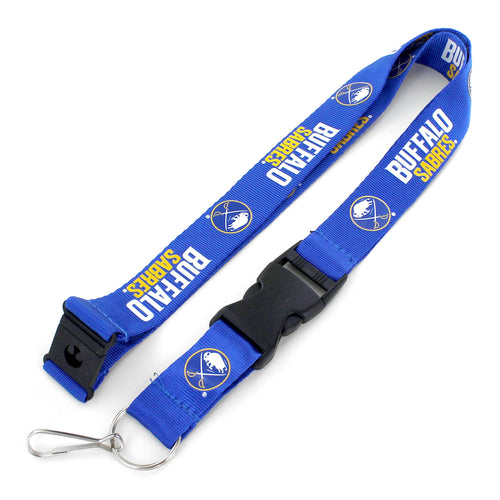 BUFFALO SABRES (BLUE) TEAM LANYARD