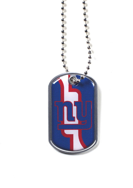 NEW YORK GIANTS DYNAMIC DOG TAG
