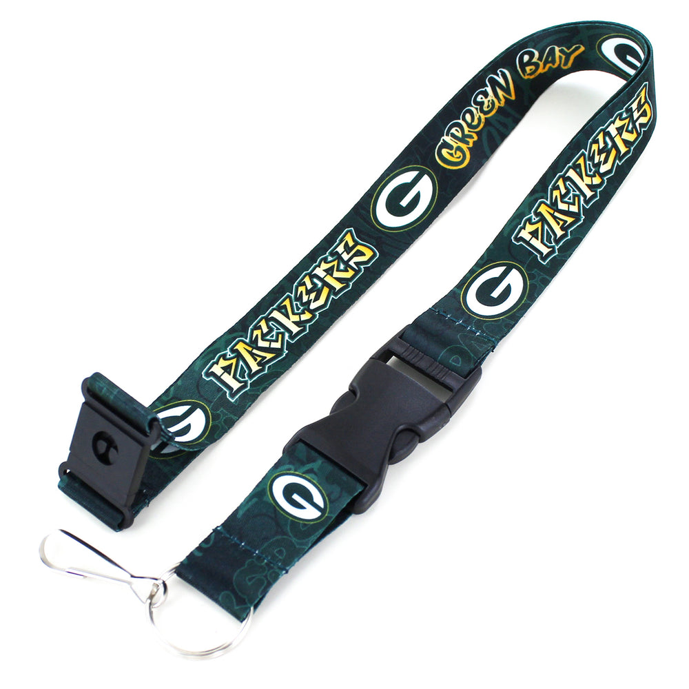 WHOLESALE GREEN BAY PACKERS GRAFFITI LANYARD