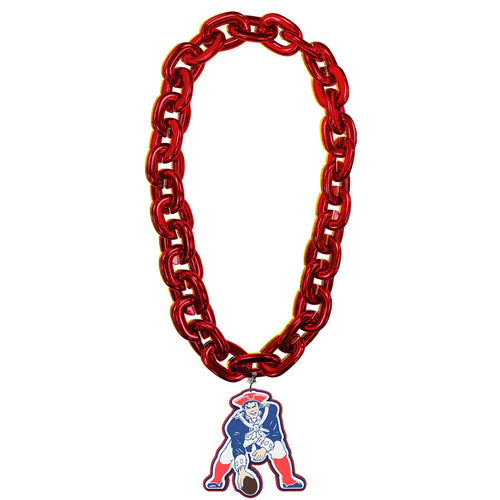WHOLESALE NEW ENGLAND PATRIOTS THROWBACK (RED) FAN CHAIN