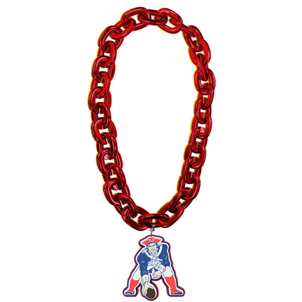 WHOLESALE NEW ENGLAND PATRIOTS THROWBACK (RED) FAN CHAIN