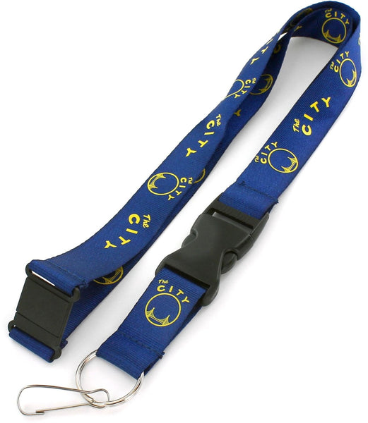 WHOLESALE GOLDEN STATE WARRIORS "THE CITY" (BLUE) LANYARD