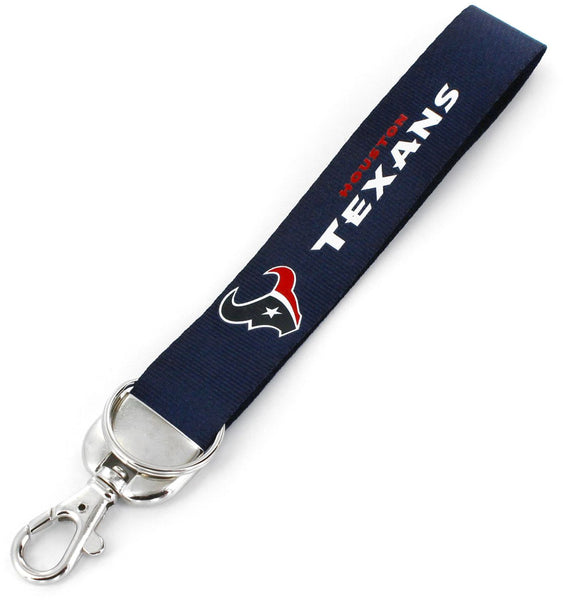 WHOLESALE HOUSTON TEXANS DELUXE WRISTLET KEYCHAIN