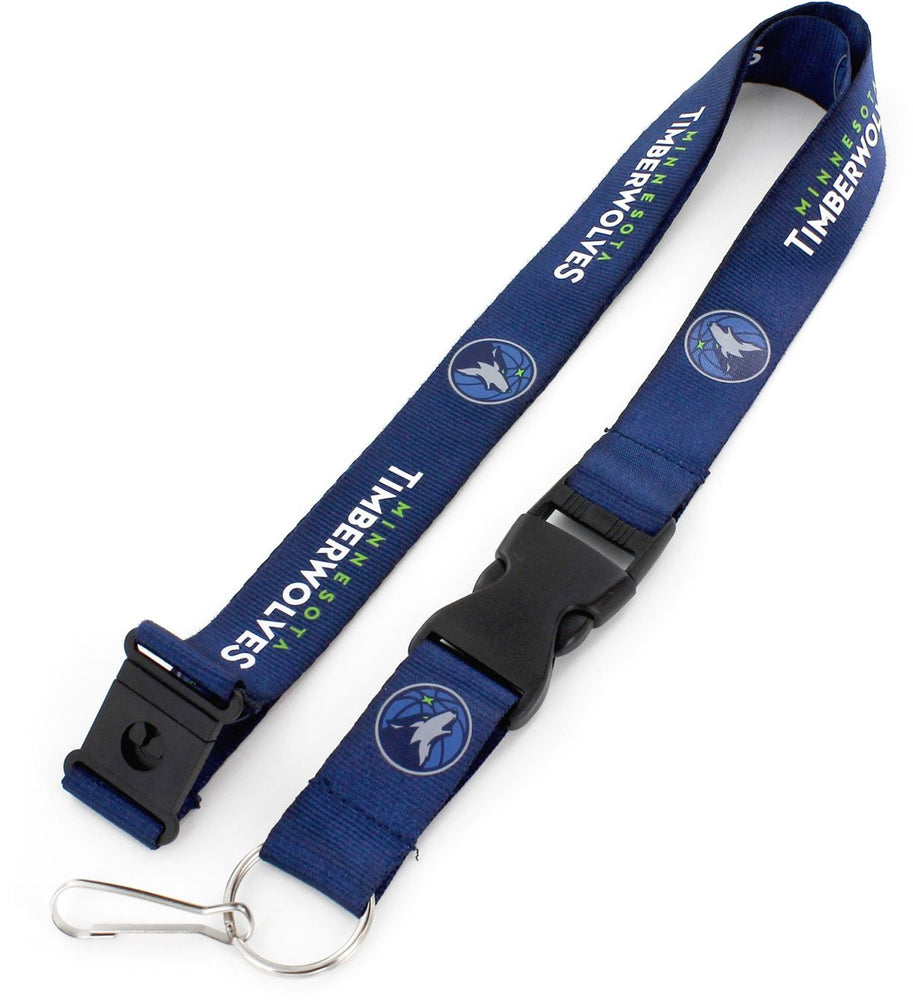 WHOLESALE MINNESOTA TIMBERWOLVES (NAVY) TEAM LANYARD